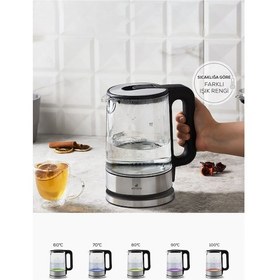 Resim Karaca Cam 2205 Sıcaklık Ayarlı Su Isıtıcı 2200 W Kettle 