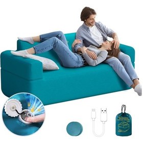 Resim Şişme Kanepe, Kendinden Şişen Kanepe, Dahili Şarj Edilebilir Hava Pompası, 4kpa Yüksek Basınç Ve Dayanıklı, P Çok Renkli 