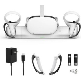 Resim AMVR Yükseltilmiş Şarj Istasyonu - Meta Quest 2 Için Usb-C Şarj Kablosu 