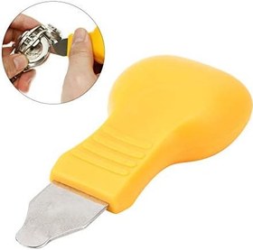 Resim ViaGasaFamido Saatçiler Aracı, 5 Adet Saat Kasası Arka Açıcı Sarı Saatçiler Kuyumcular Saatçiler Için Bıçak Sökücü Aletler Tamir Saatleri, Saat Tamir Araçları 