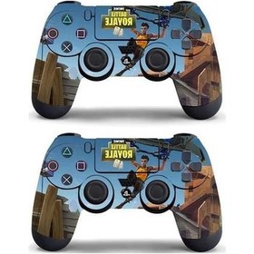 Resim Fortunelane Kosona Ps4 Konsolu İçin Fortnite Temalı Koruyucu Film, 4 Desen 