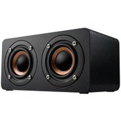 Resim Lemestar M5 Mini Doodle Ahşap Subwoofer Kablosuz Bt Fm Hoparlör Enhancebas Ev Kullanımı M 