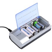 Resim Beston BST-C821BW AA-AAA-C-D-9V-SC Universal Tüm Boylar Pil Şarj Cihazı 