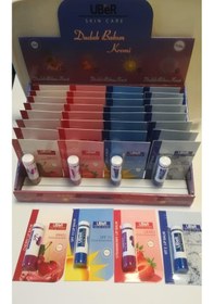 Resim Uber Çilek Özlü Dudak Bakım Kremi 