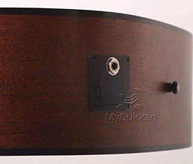 Resim Cort AD810E-OPW Elektro Akustik Gitar - Open Pore (Cort Kılıflı) 