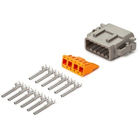 Resim DEUTSCH Dtm06-12s Erkek Konnektör 12 Pin Kablosuz 