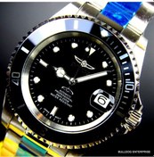 Resim Invicta Pro Diver Silver Gold 2 Tone Siyah Coin Bezel Nh35A Automatic Erkek Kol Saati 886678312057 