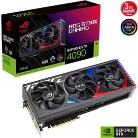 Resim Intel 24 GB ASUS GEFORCE RTX 4090 ROG-STRIX-RTX4090-24G-GAMING GDDR6X 384bit 2550MHz 