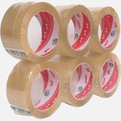 Resim Vege 6'lı Koli Bandı Şeffaf 45 mm x 100 m 