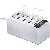 Resim 820 20 Bağlantı Noktalı Masaüstü Usb Şarj İstasyonu Hub Ab 