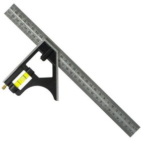 Resim 6477 Su Terazili Ayarlı Gönye 300 Mm 45 - 90 