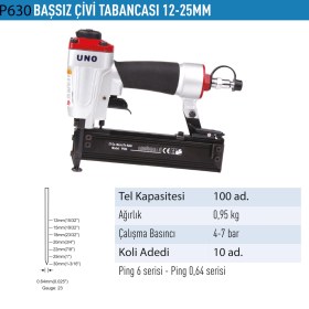 Resim Uno Başsız Çivi Tabancası 12-25 mm UNODP630 