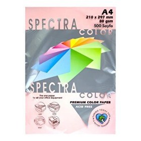 Resim Elitrulo A4 Renkli Fotokopi Kağıdı 80 Gr 1 Paket 500 Yaprak - Pembe 