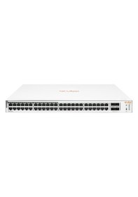 Resim Hp Aruba Instant On, Jl815a, 1830-48g, 48port, Gigabit, 24 Port Poe 370w, 4 Port Gigabit Sfp, Yönetilebilir, Rack Mount Switch 