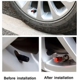 Resim Seat Leon İle Uyumlu Logolu Alüminyum Altıgen Kırmızı Sibop Kapağı 