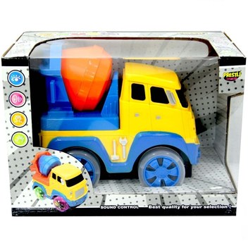 Işıklı Müzikli Pilli Beton Mikseri