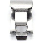 Resim Moveevo Gümüş Renkli Metal Motor Turbo Tutma Klipsi - 4.3x2.5x1.8cm Boyut, 10g Ağırlık 