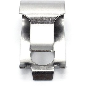Resim Moveevo Gümüş Renkli Metal Motor Turbo Tutma Klipsi - 4.3x2.5x1.8cm Boyut, 10g Ağırlık 