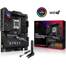 Resim Asus Rog Strıx B850-E 100 MHz4xddr5, Amd Ryzen 9000 Serisi, Am5 Soket Anakart 