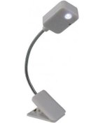 Resim Kitap Okuma Işığı - Beyaz Işıklı Klipsli Lamba 
