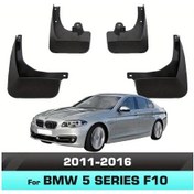 Resim Challenger Bmw 5 Serıes F10 Sedan 2011 2016 Abs Çamurluk Seti 4 Parça Araç Aksesuarı 