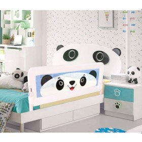 Resim Evokids Panda Katlanabilir Çocuk Yatak Bariyeri - 140X52 Cm 