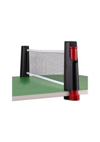 Resim Buffer Teleskopik Taşınabilir Kaymaz Ping Pong Masa Tenisi Filesi Aparatı 