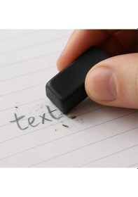 Resim Orta Boy Siyah Silgi 1 Adet Rotring Sınav Silgisi İz Bırakmayan Tozsuz Sigi Kaliteli Orjinal 