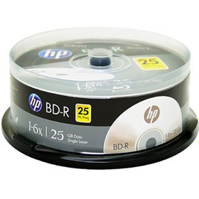 Resim HP Blu-Ray BD-R 6X 25gb 25'li Cake Box Printable 