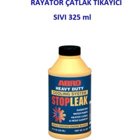 Resim Radyatör Sıvı Çatlak Tıkayıcı 325ML Araba Minibüs Otobüs Kamyon Traktör Üniversal 