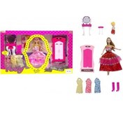 Resim Anlily Dolaplı Bebek Set 