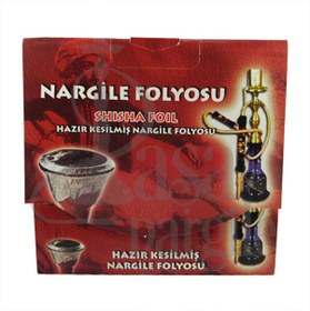 Resim Hazır Kesilmiş Kare Nargile Folyosu 