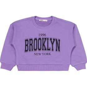 Resim Civil Girls Brooklyn Baskılı 2-5 Yaş Eşofman Takımı - Lila 3-4 Yaş 