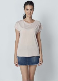 Resim Letoile Modal Polyester Kısa Kollu Basic Kadın Bluz 