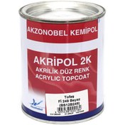 Resim Akzonobel Akripol 2k Düz Renk-beyaz- Fı249- 1 Lt. 