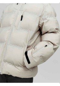 Resim Jack & Jones Jack&jones Sweep 12238998 Kapüşonlu Erkek Şişme Mont Bej 