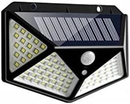 Resim Mobee Güneş Enerjili Lamba Led Sokak Dış Ortam Solar Bahçe Aydınlatması Su Geçirmez Sensörlü (100 Led) 