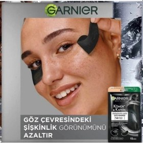Resim Garnier Göz Şişkinliklerine Karşı Kömür Ve Kafein Göz Maskesi X PKT.GARNIER.014 