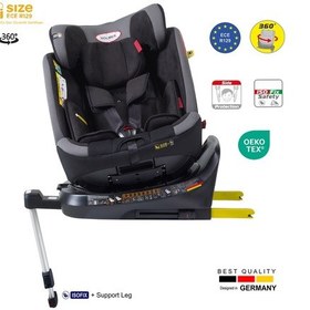 Resim Holmer Capsula Multipro Aero 3D Legfix İ-Size 360 Dönebilir 0-36 KG Oto Koltuğu 