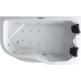 Resim 2 Kişilik Küvet | Jakuzi | Karabağlar | Mod - 130x180 / Beyaz / 2 Kişilik 