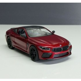 Resim Kinsmart Dianomi 1:38 Bmw M8 Competition Coupe Bordo 