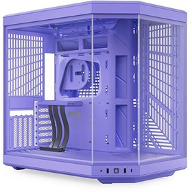 Resim Hyte Y70 Taro Milk Temperli Cam USB 3.2 E-Atx Dual Chamber Mid Tower Gaming Kasa (CS-HYTE-Y70-TM) 
