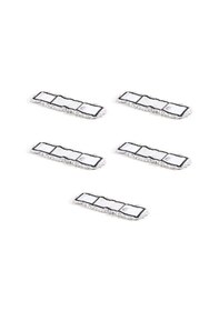 Resim Cod-ex Nemli Palet Tablet Nem Alıcı Yedek Mop Paspas Başlığı Bezi Beyaz 5 x 40 CM 