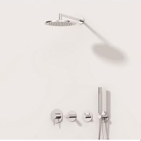 Resim VitrA Suit A45543 1F El Duşu Takımı, Krom 