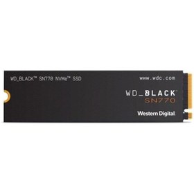 Resim WD Black SN770 1TB WDS100T3X0E 5150/4900MB/s M.2 2280 Gen4 Gaming NVMe SSD 