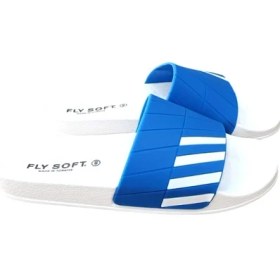 Resim Fly Soft S263.076 Erkek Havuz - Plaj Günlük Terlik Saks - Beyaz 