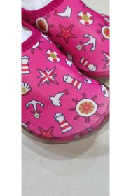 Resim Kid's World Deniz Plaj Havuz Kaydırmaz Kauçuk Tabanlı Deniz Ayakkabısı 