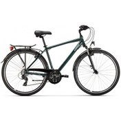 Resim Conor Cıty 28" 52cm Koyu Yeşil-gri 24 Vites Şehir Bisikleti Yeşil 