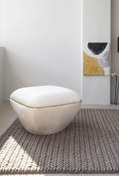 Resim Zem Lulu Puf,cream Gold 