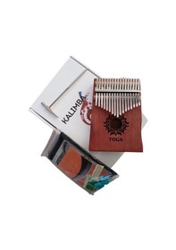 Resim P95 Kalimba - Ahşap Maun 17 Tuşlu Başparmak Piyanosu 